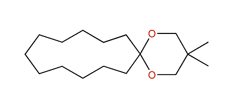 2,2-Dimethylpropanediol-1,3 acetal cyclododecanone